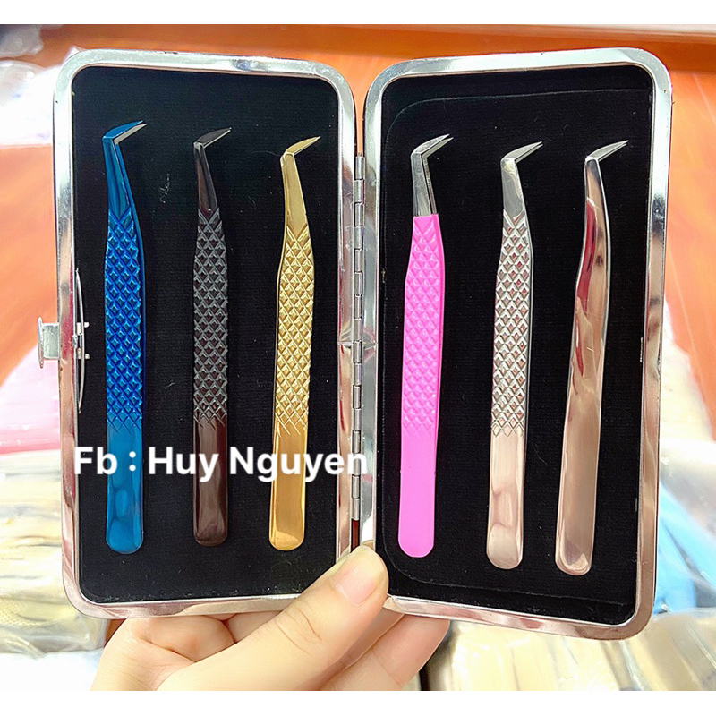 Nhíp Volume Mỏ Gà Phủ Nhám Nano