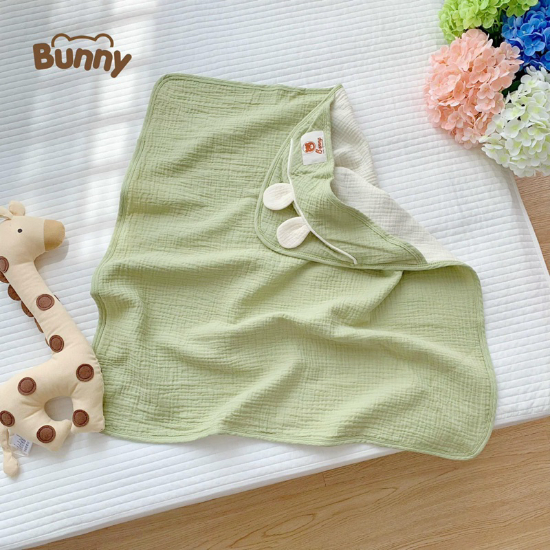 Chăn Ủ Cao Cấp Bunny Cho Bé Sơ Sinh