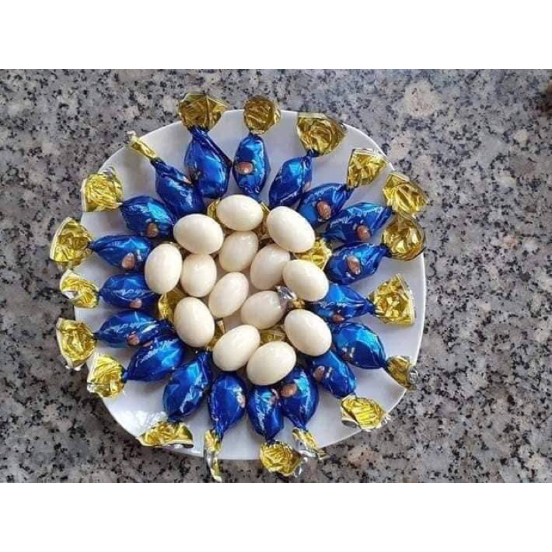 KẸO SOCOLA HẠNH NHÂN chocolate trắng hạnh nhân Nga Ivan