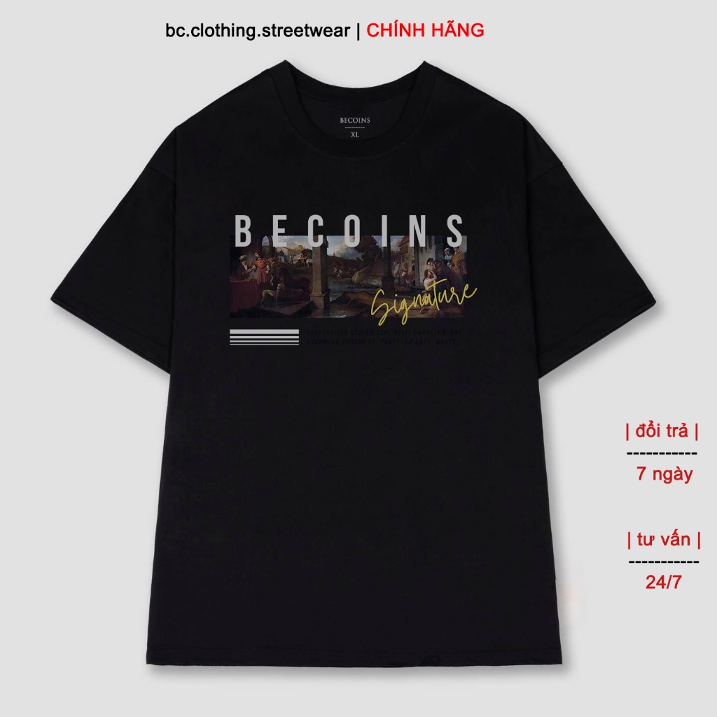 Áo thun Becoins Signature