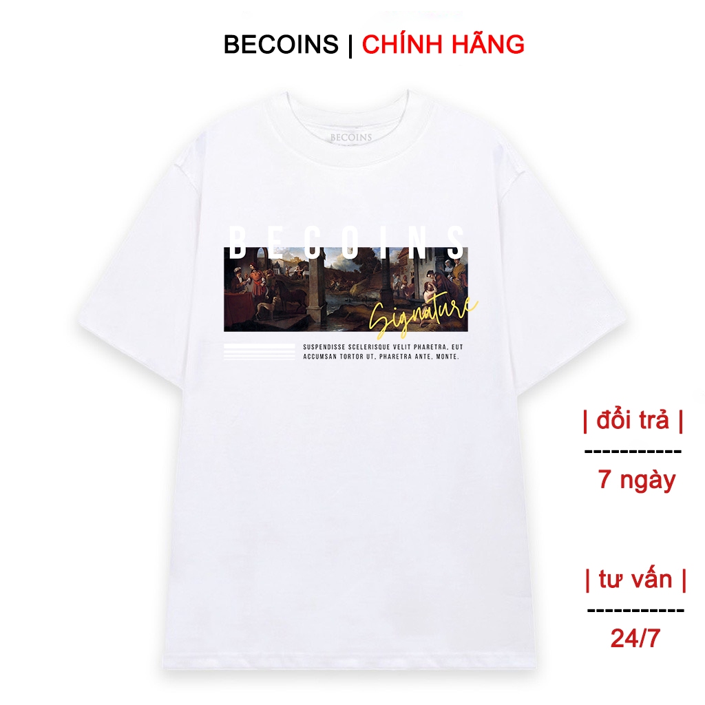 Áo thun Becoins Signature