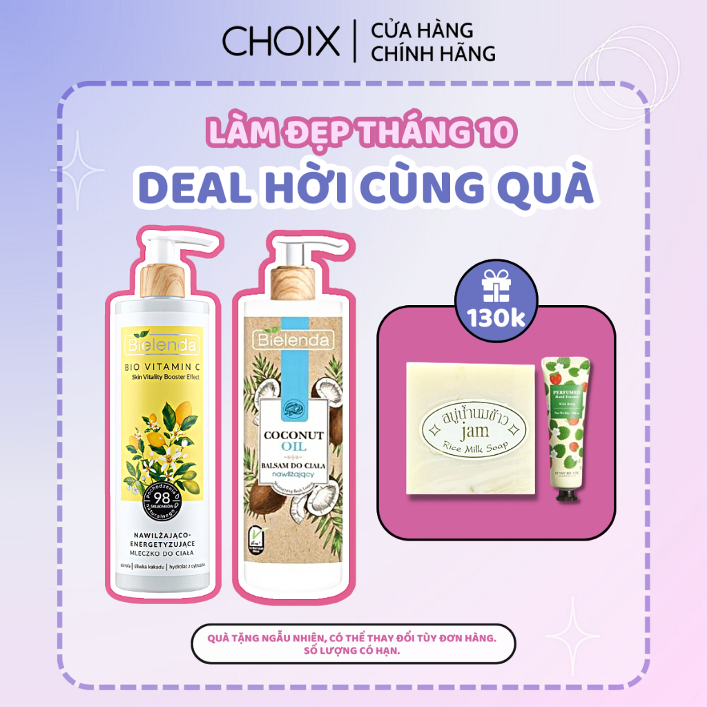 (TẶNG QUÀ) DƯỠNG THỂ BIELENDA BIO VITAMIN C 400ML