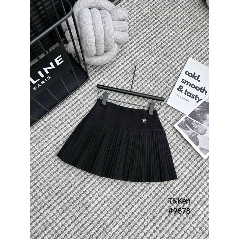 Chân váy xếp ly nhỏ dáng A QCL1
