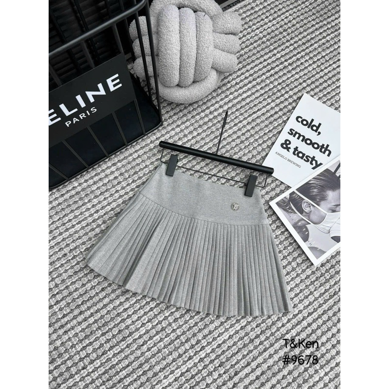 Chân váy xếp ly nhỏ dáng A QCL1