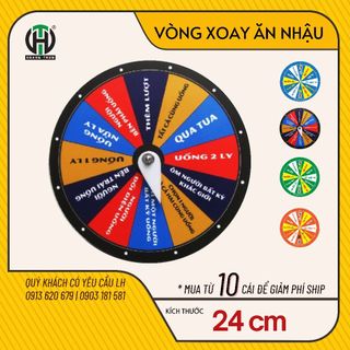 Vòng Quay Ăn nhậu, vòng quay s.át phạt