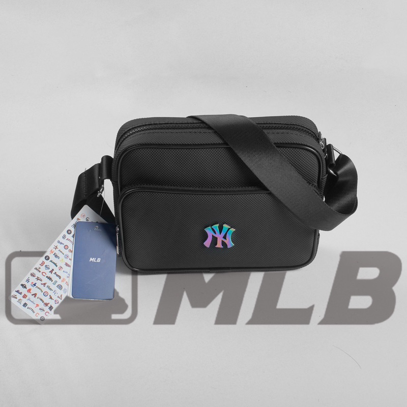 Túi Đeo Chéo MLB NY Nam Nữ Bag Sling Mini Cao Cấp Túi NY MLB Da Si Chống Nước Hai Ngăn Chứa Đồ Thoải Mái Balo 2810 Shop