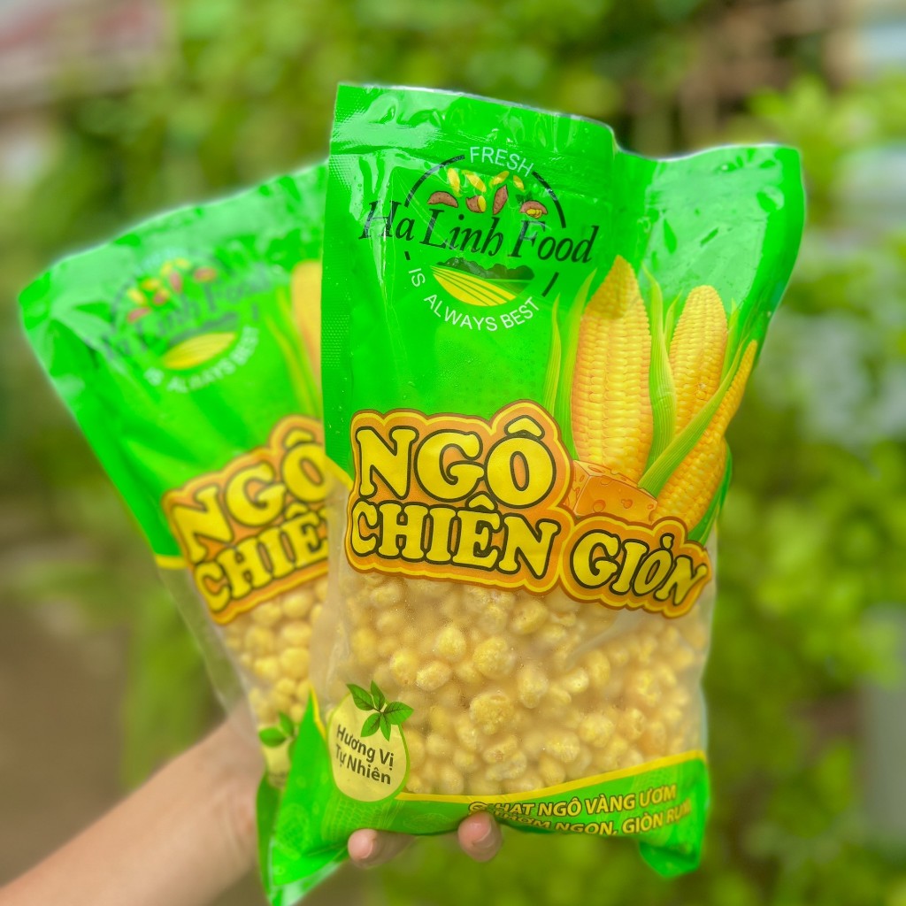 Ngô chiên tẩm bột sẵn vàng giòn thơm ngon không ngấm dầu