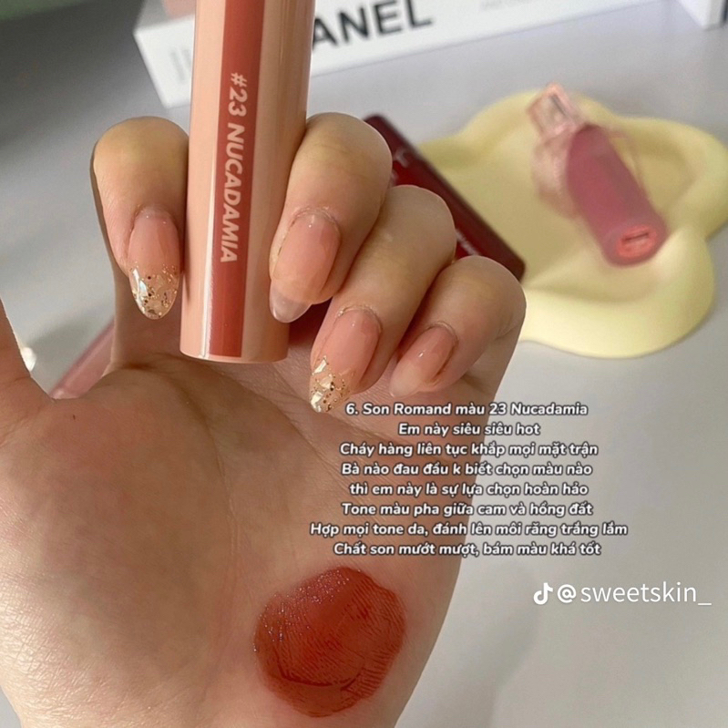 Son tint lì Romand Juicy Lasting Tint Ripe Fruit 5.5g