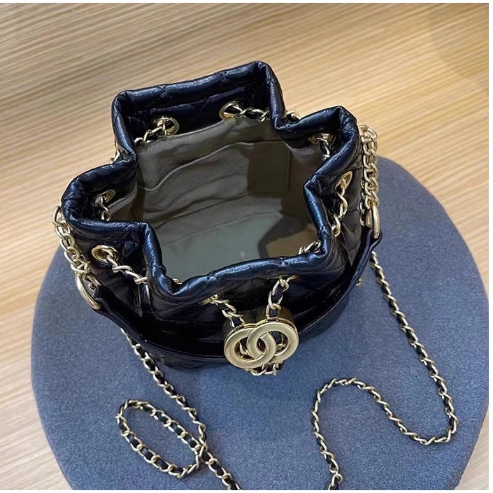 Túi rút xách tay da pu vân denim LOSEA DARLA