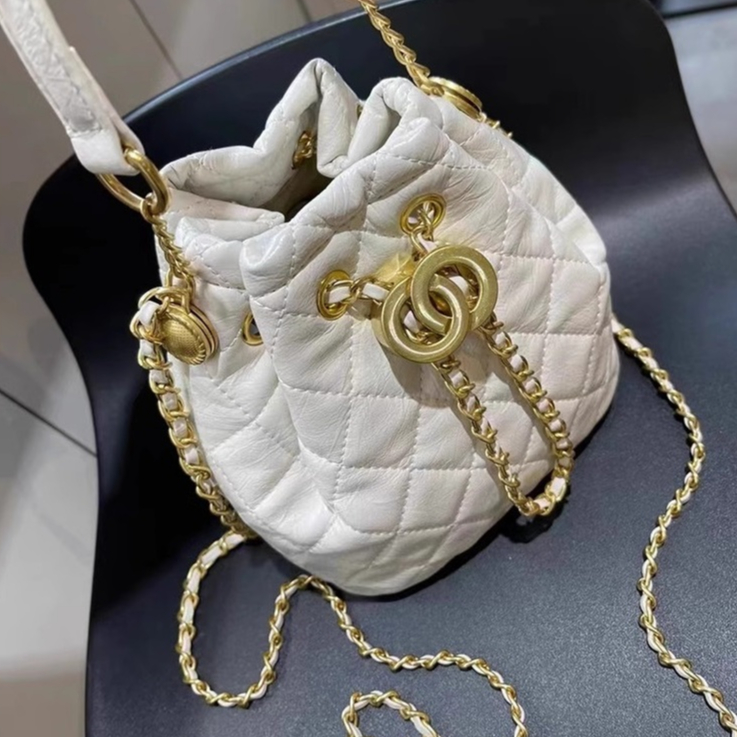 Túi rút xách tay da pu vân denim LOSEA DARLA