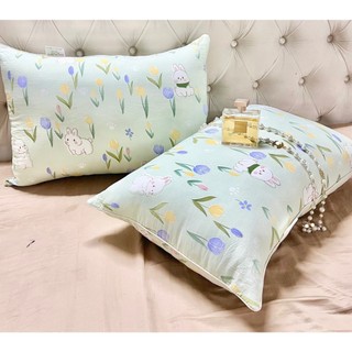 Vỏ gối xơ đũi đậu nành gối ôm 35 x 105 - gối nằm 45 x 65