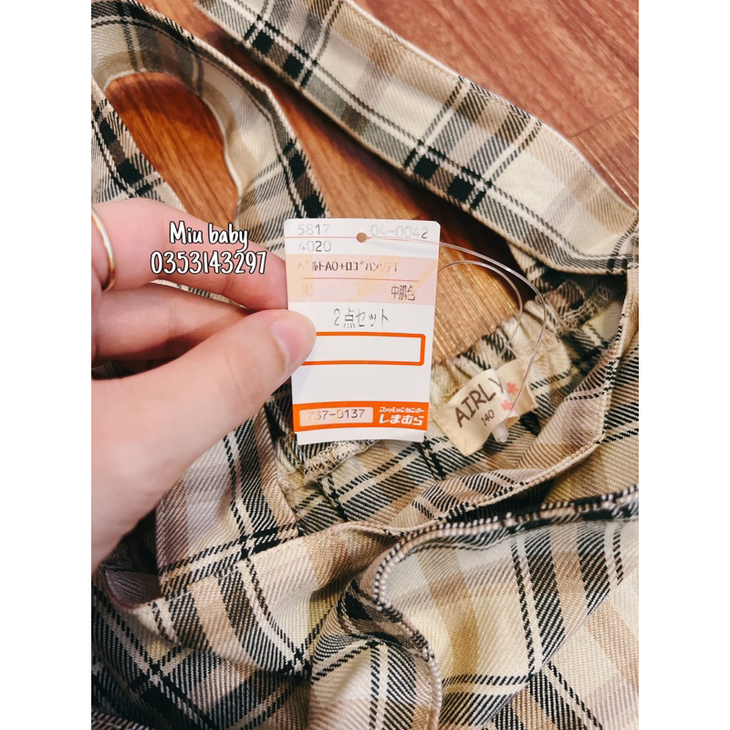 Jumsuit bé gái lớn xuất nhật du xịn cực Tây