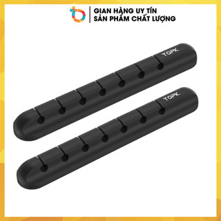  Kẹp cố định dây cáp sạc TOPK tiện lợi giúp bàn làm việc ngăn nắp thinkbox 