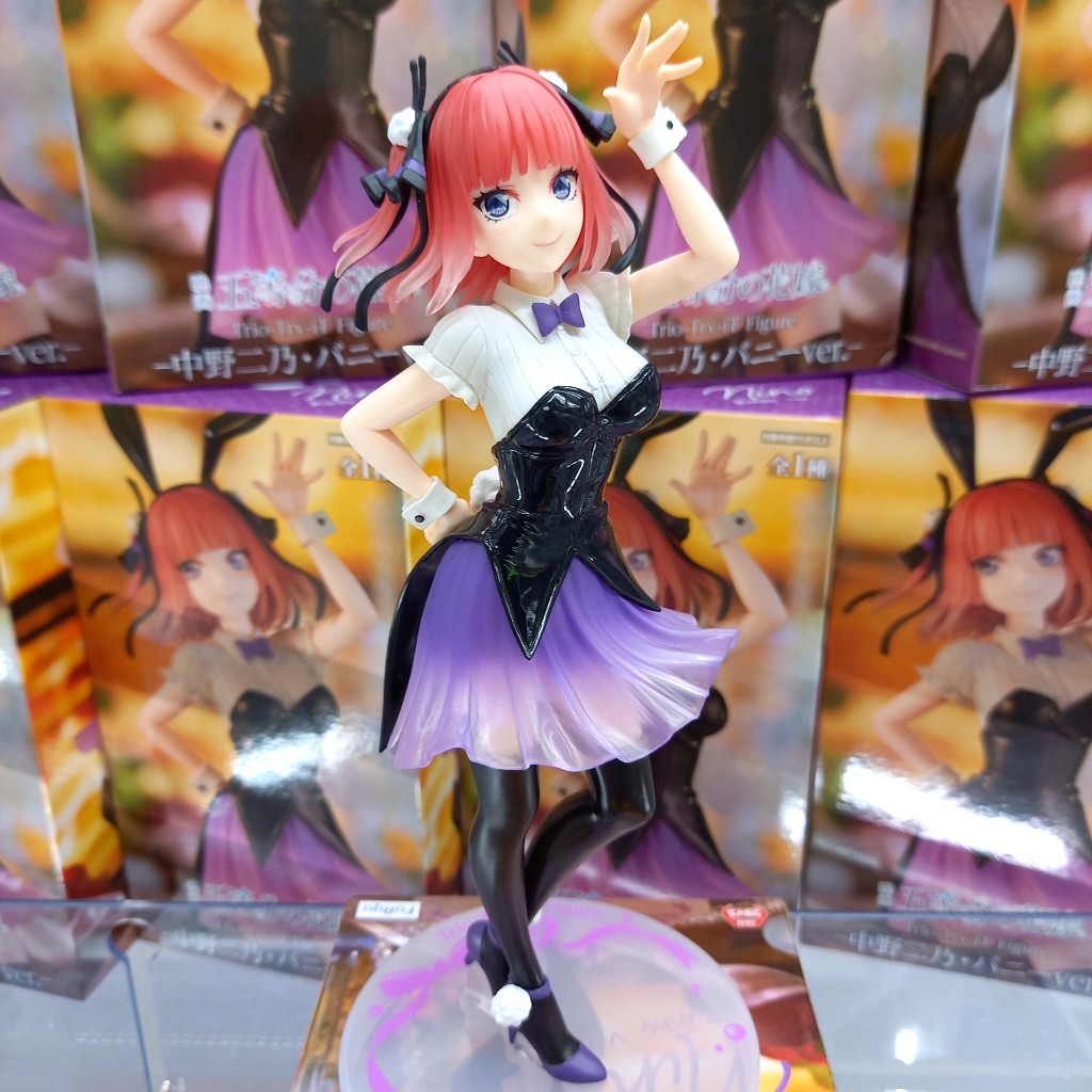 Mô Hình Nakano Nino, Eiga Gotoubun 5 Nàng Dâu, Bunny ver. - Trio-Try-iT -  Figure Chính Hãng Nhật