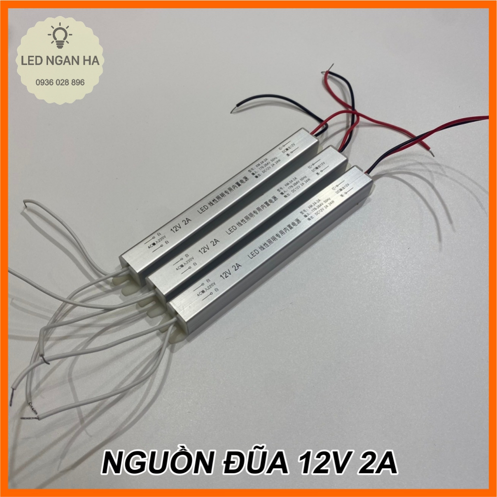 Nguồn led đũa 12v 2a, 3a, 5a