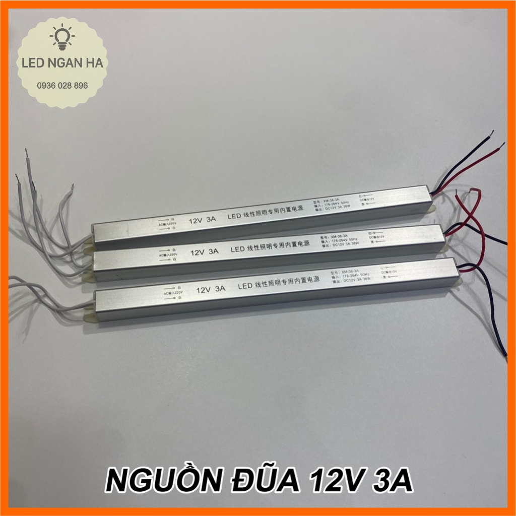 Nguồn led đũa 12v 2a, 3a, 5a