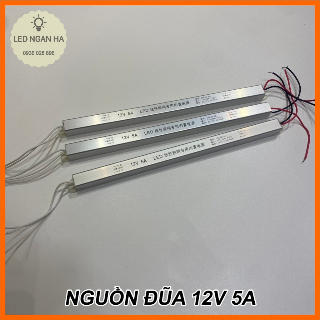 Nguồn led đũa 12v 2a, 3a, 5a