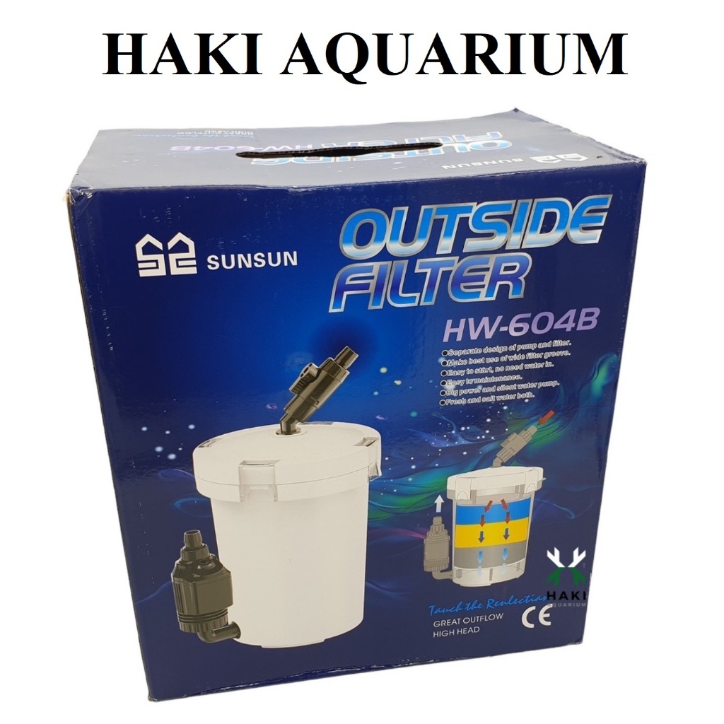 LỌC PHỤ SUNSUN HW-604 / HW-604B (VỎ TRẮNG)