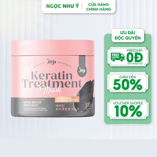 Mặt nạ ủ tóc than tre joji secret young charcoal keratin treatment mask thái lan 300g