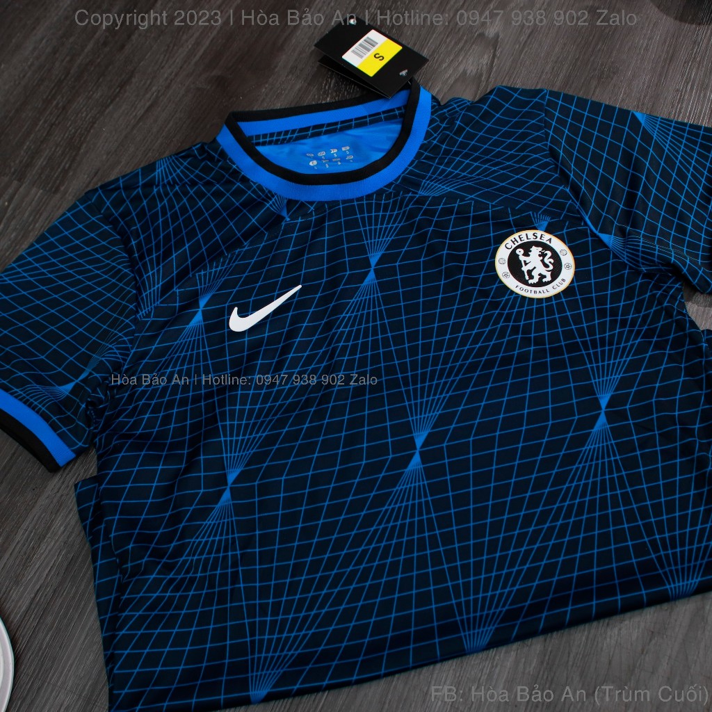 Áo Bóng Đá CLB Chelsea 2023/24 sân nhà - sân khách Đủ mẫu - Vải thái thoáng mát phom 43-90kg- Áo Chelsea 2023