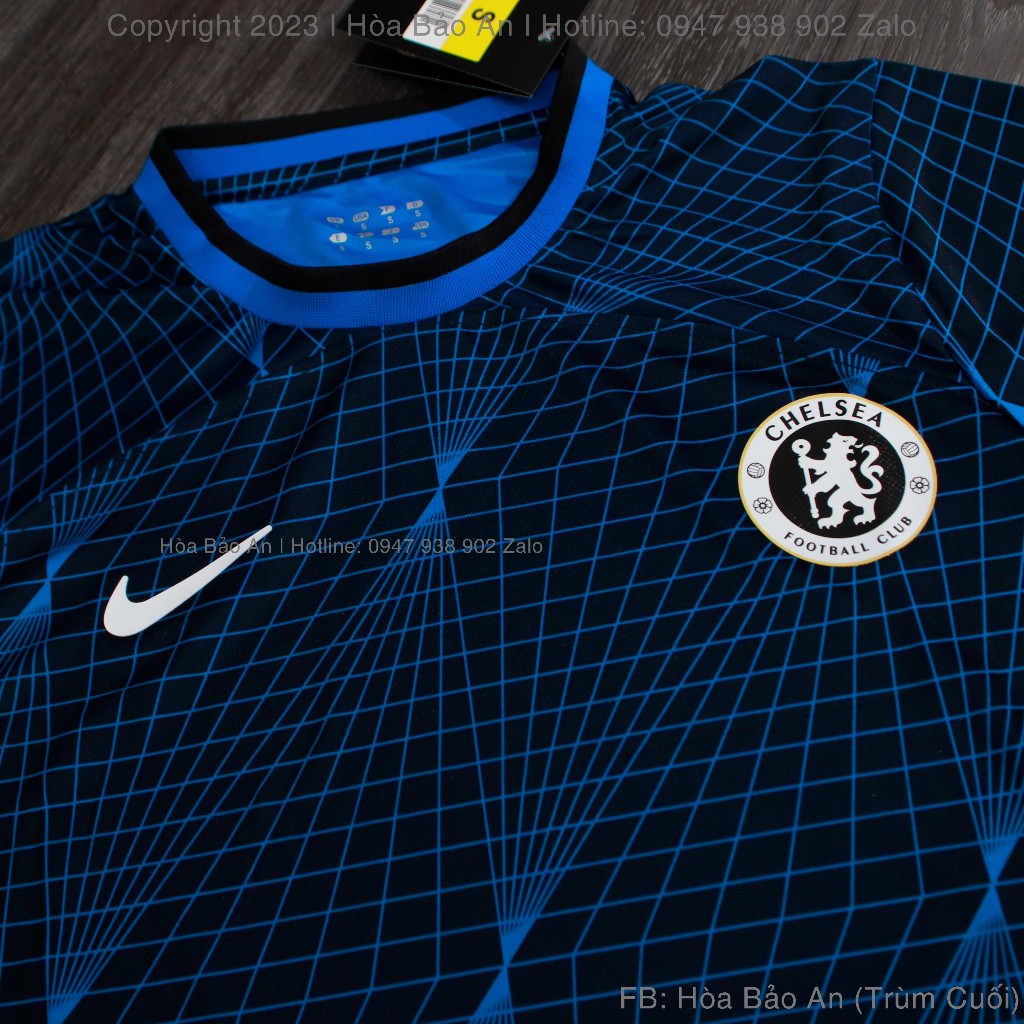Áo Bóng Đá CLB Chelsea 2023/24 sân nhà - sân khách Đủ mẫu - Vải thái thoáng mát phom 43-90kg- Áo Chelsea 2023