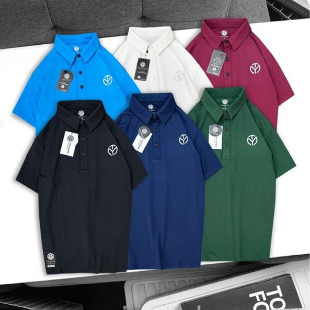 Áo Polo thể thao Nam TYM - Form suông - Vải poly mềm mại - thoáng mát - co dãn cao - PLMT002 - TYM FASHION