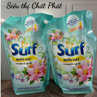 Nước giặt surf túi 2,9kg hương sương mai
