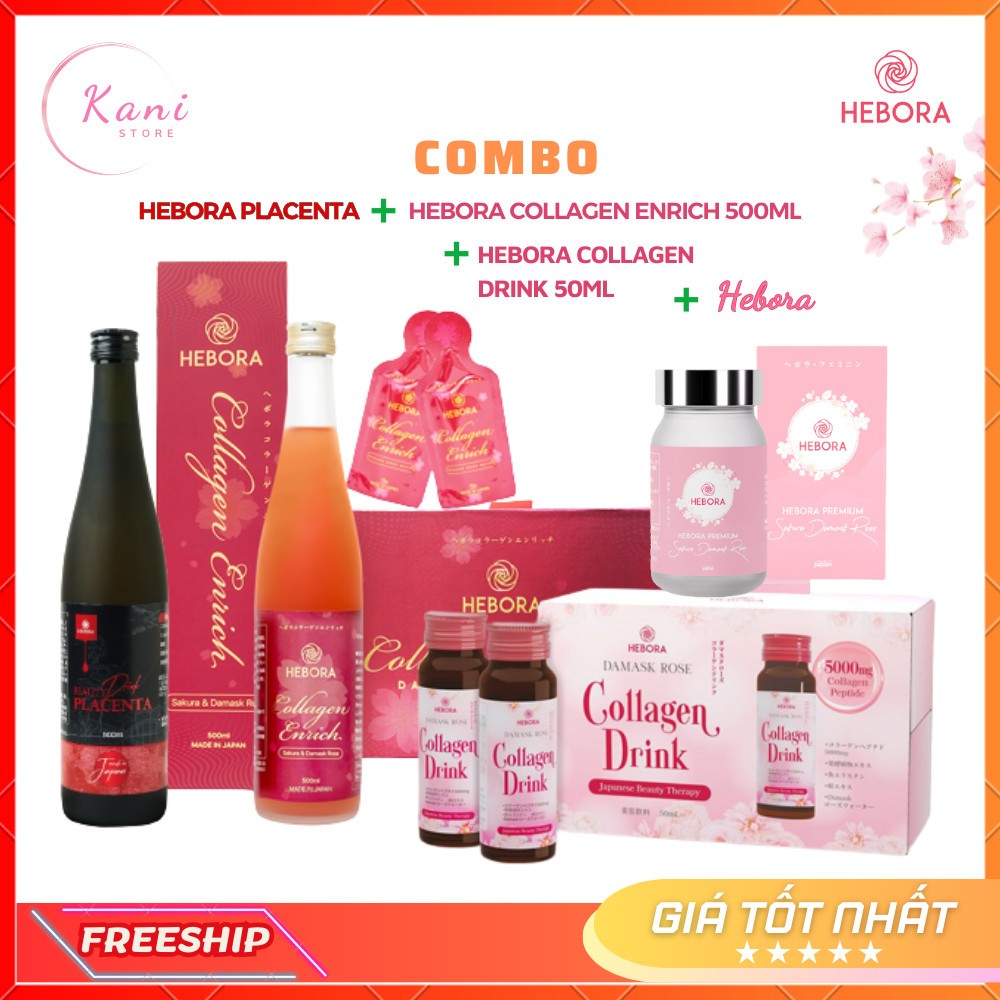 {GIÁ SỈ} COMBO HEBORA VẺ ĐẸP HOÀN MỸ TỪ NHẬT BẢN [Hebora Chính Hãng]
