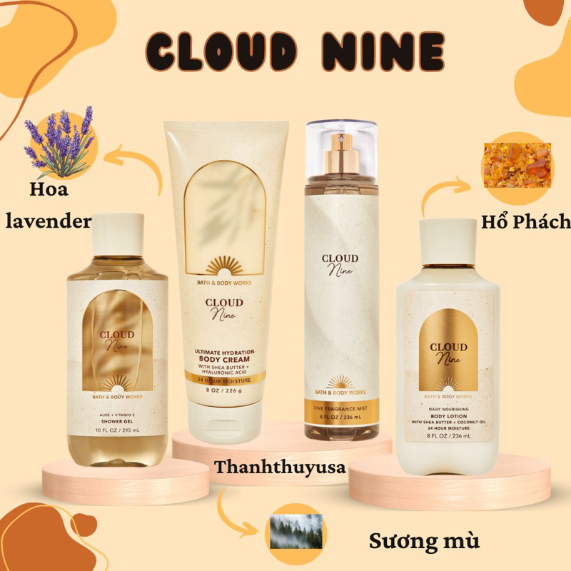 Xịt Thơm Toàn Thân Bath & Body Works