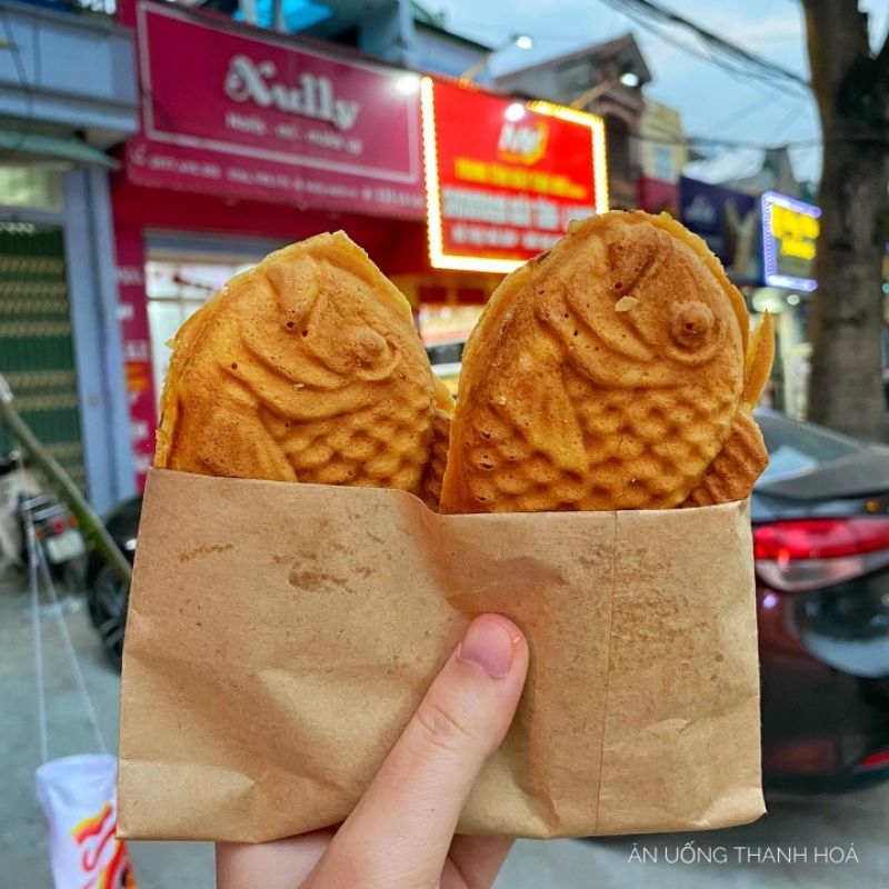 Bột bánh đồng xu, bánh cá, hotdog