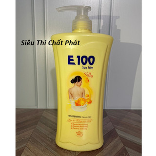 Sữa tắm e100 silky vàng 800ml