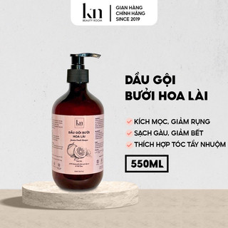 Dầu gội bưởi HOA LÀI thảo dược giúp mọc tóc nhanh dài dày giảm gàu kiềm dầu thiên nhiên an toàn KN Beauty Room