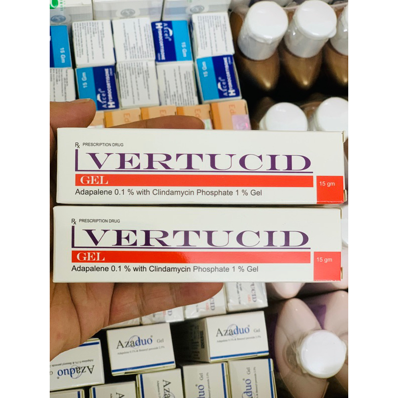 Gel dưỡng da Vertucid 15g