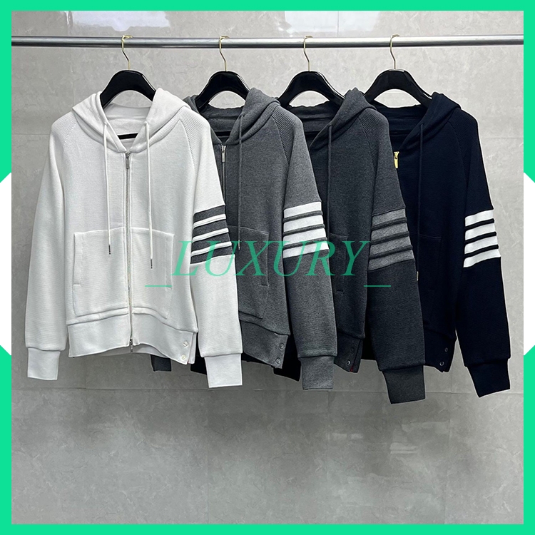 Áo Khoác Hoodie TB ThomBrowne Bản Cao Cấp 23Ss Thời Trang Unisex Cao Cấp