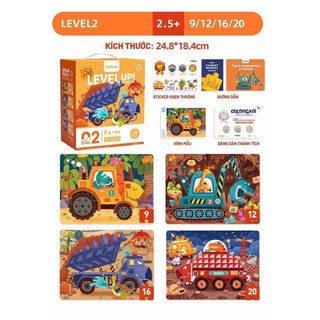 Xếp hình mideer Level up 2