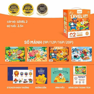 Xếp hình mideer Level up 2