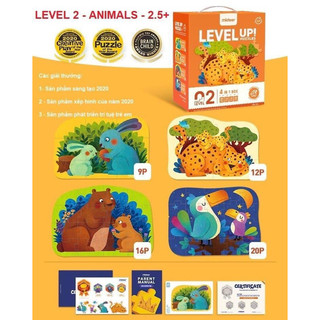 Xếp hình mideer Level up 2