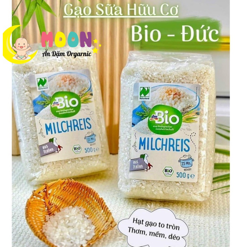 GẠO SỮA NGUYÊN CHẤT BIO ĐỨC 500g