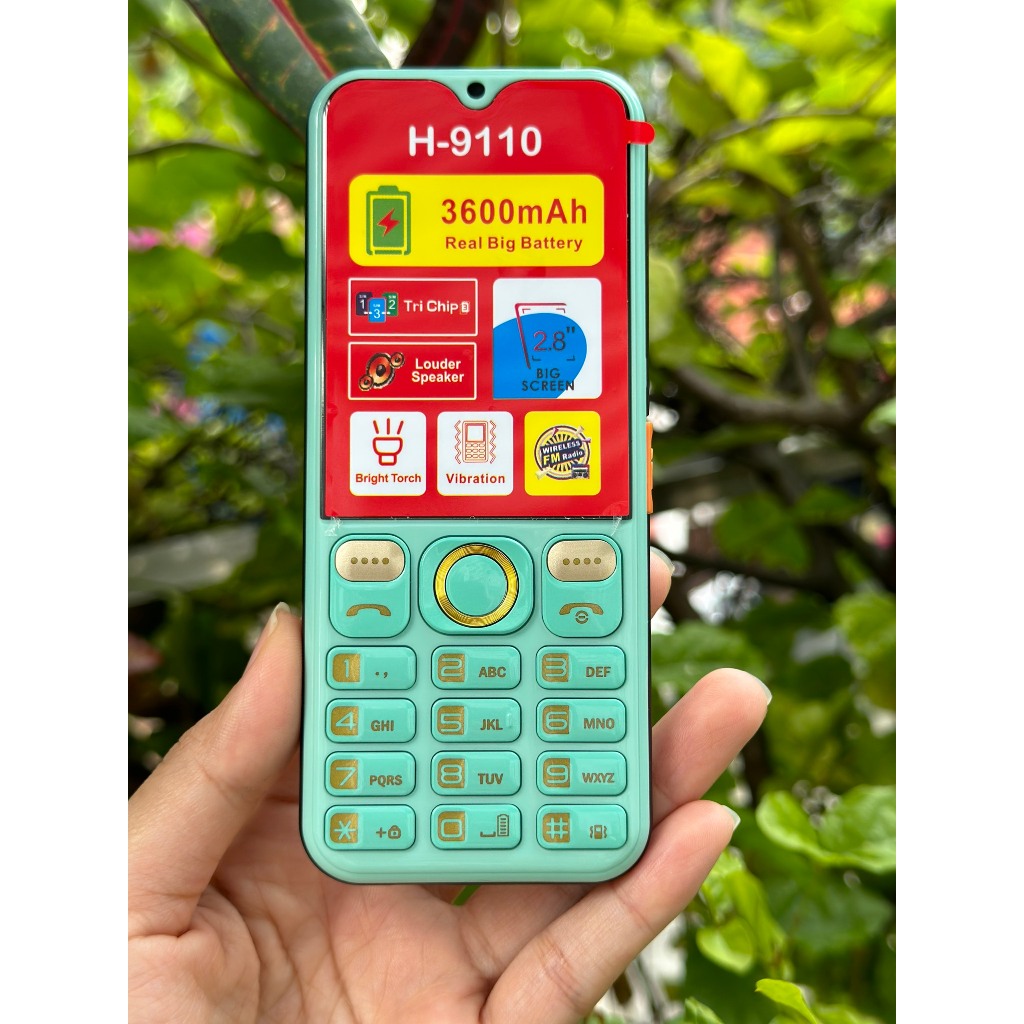 Điện Thoại Người Già Mobile X8, X5, H9110 - Đầy Đủ Pin Sạc, Pin Trâu, Đèn Pin Siêu Sáng