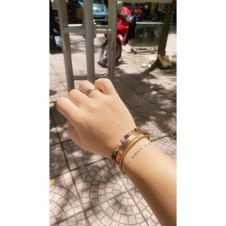 Vòng đồng đỏ size 18cm