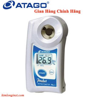 Khúc xạ kế đo ngọt, mã: master pal-1 , thương hiệu: atago, thang đo: 0 đến 53 phần trăm