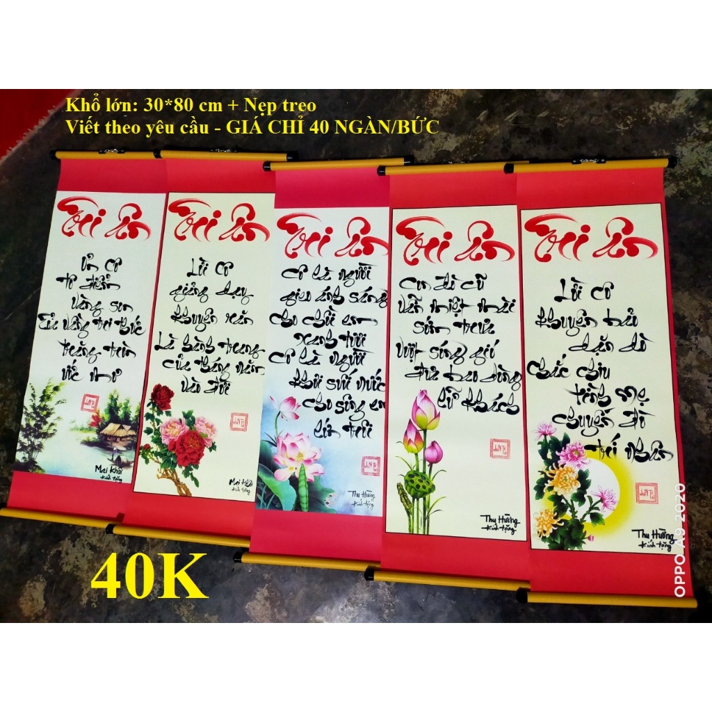 Quà tặng thầy cô chỉ 40 ngàn