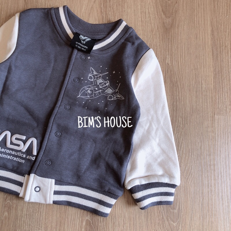 Áo nỉ bomber cho bé