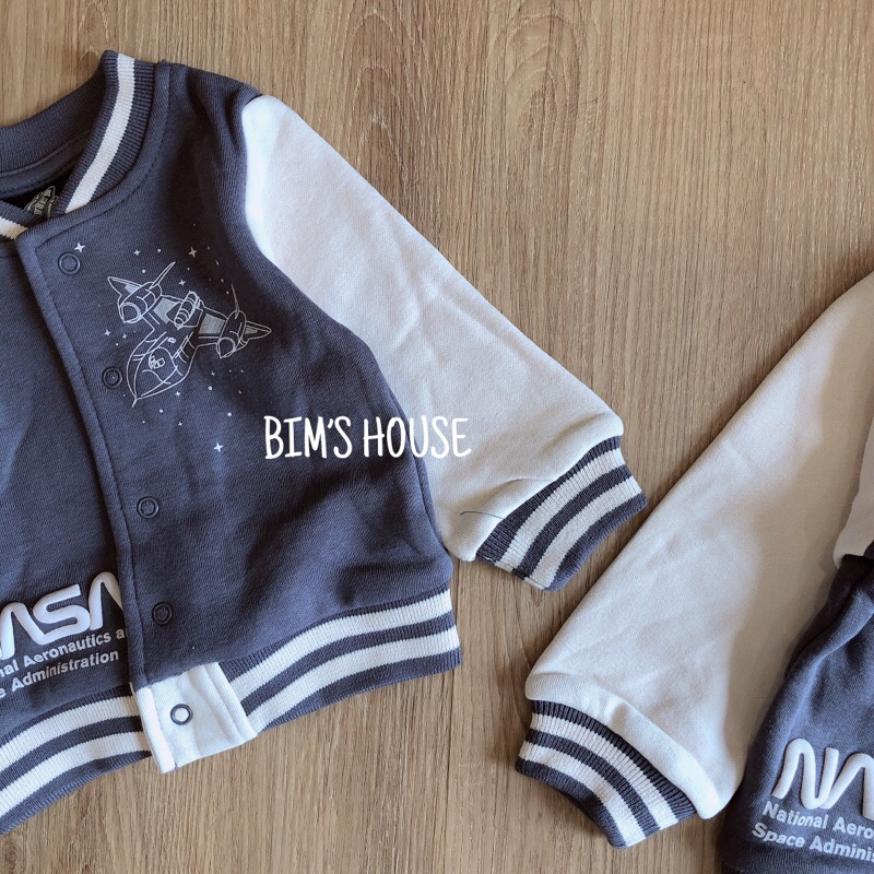 Áo nỉ bomber cho bé