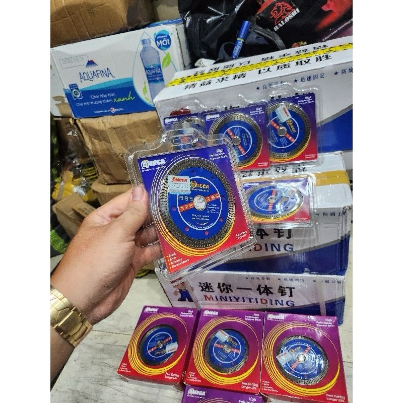 Lưỡi cắt đa nắng Omega 110mm- Loại xịn- Cắt gạch- Cắt bê tông- Cắt đá