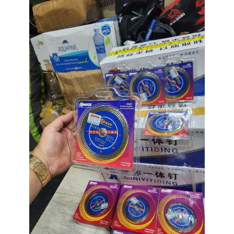 Lưỡi cắt đa nắng Omega 110mm- Loại xịn- Cắt gạch- Cắt bê tông- Cắt đá