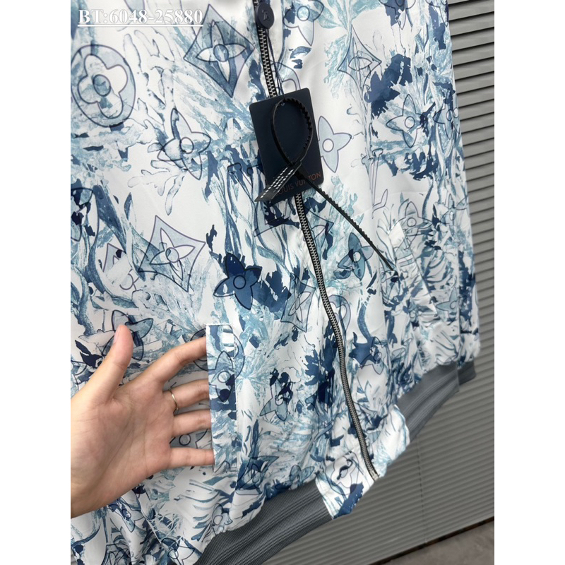 Áo khoác bomber L.V hottrend bản vải gió 3D bản SUPPER hàng QC cao cấp