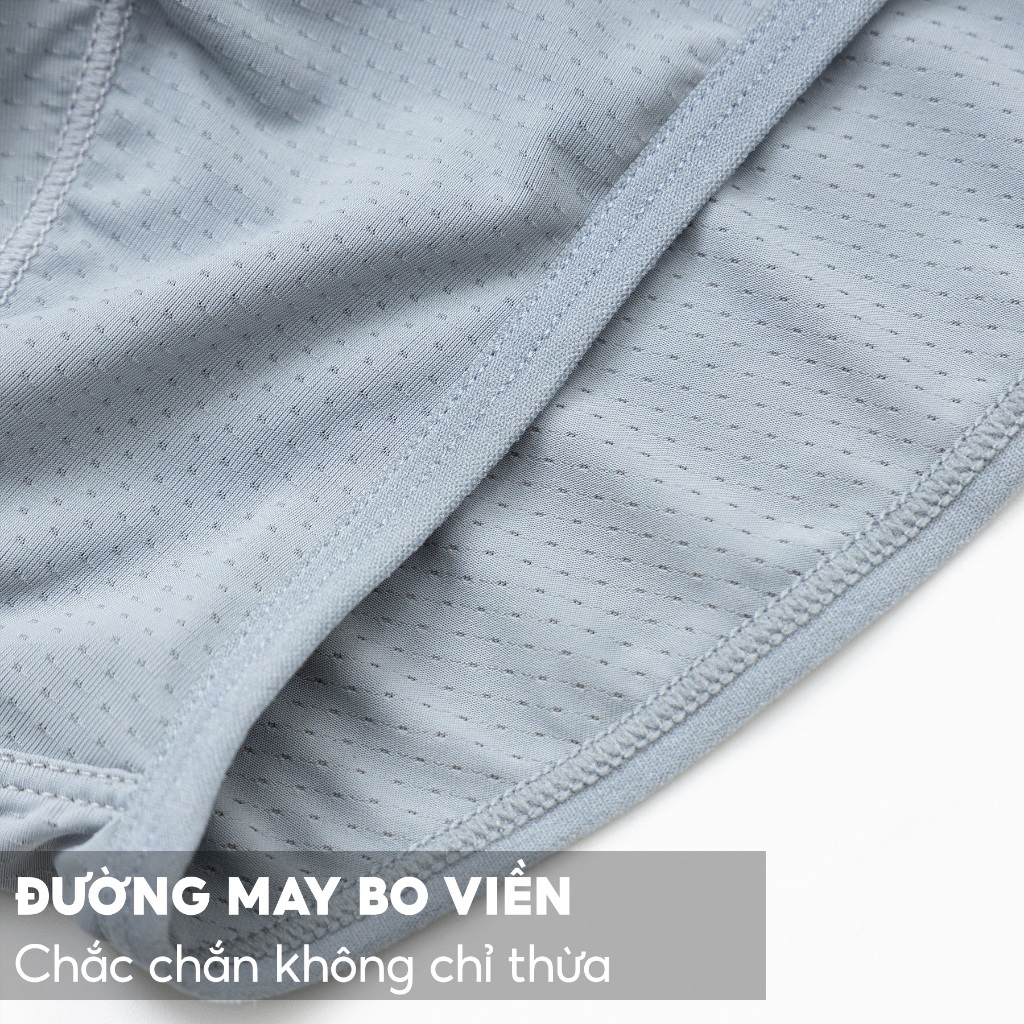 Quần Sịp Nam Tam Giác Màu Xanh Đen 5S FASHION, Mềm Mịn, Thoáng Khí, Thiết Kế Cạp Co Giãn Không Hằn Da