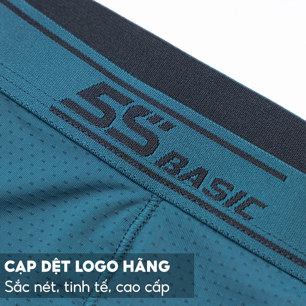 Quần Sịp Nam Tam Giác Màu Xanh Đen 5S FASHION, Mềm Mịn, Thoáng Khí, Thiết Kế Cạp Co Giãn Không Hằn Da