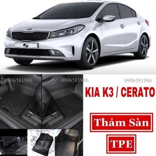 Hãng kia thảm xe oto chất liệu tpe sang trọng